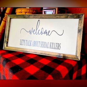 10x20 framed canvas front porch sign